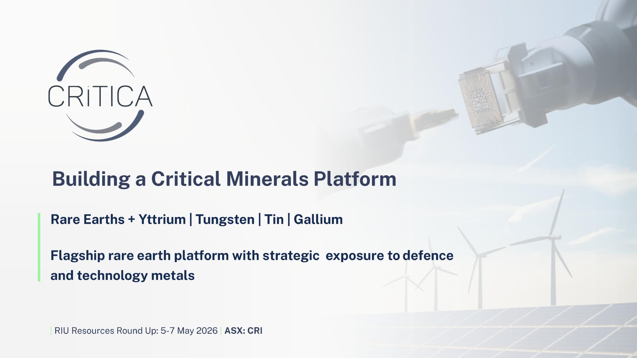 Investor Presentation - Sydney Resources Roundup May 2026